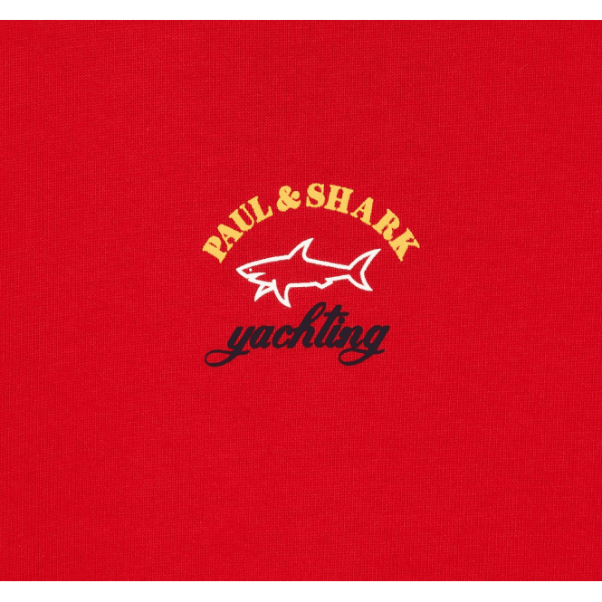 Paul &amp; Shark Boy&#39;s Badge Logo Sweatshirt Red