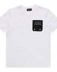 Diesel Boys Cotton T-shirt White