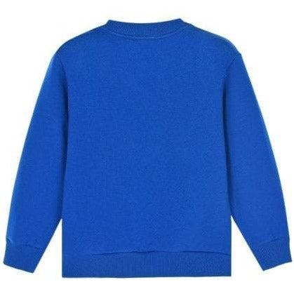 Dolce &amp; Gabbana Boys Cotton Logo Sweater Blue