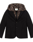 Fendi Boys 2-in-1 Blazer Black