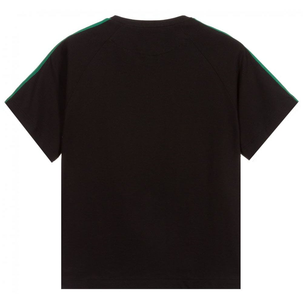 Fendi Boys Logo T-shirt Black