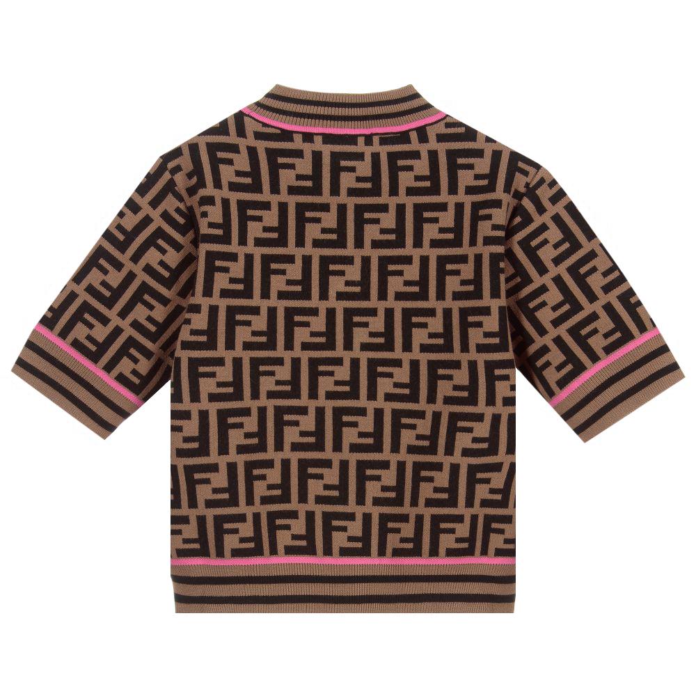 Fendi Girls Knit Sweater