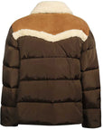 Dsquared2 Men's Quilted Fur Jacket Green