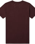 Maison Margiela Men's Cotton T-Shirt Burgundy