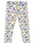 Moschino Girls Leggings White