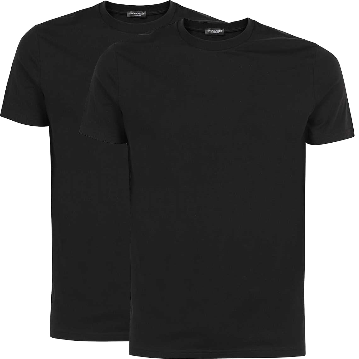 Dsquared2 Men&#39;s Underwear T-Shirt Twin Pack Black