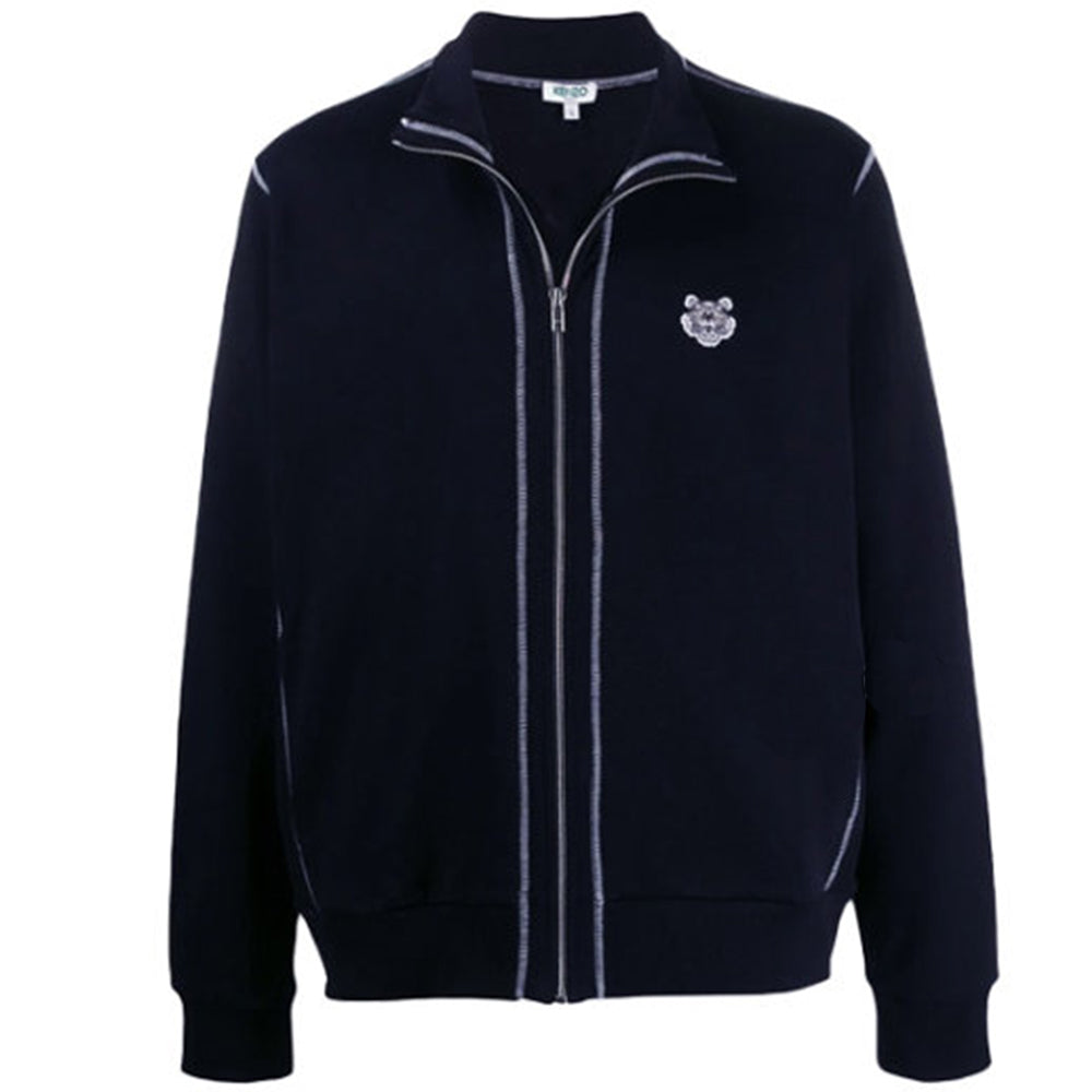 Kenzo Men&#39;s Tiger Cardigan Navy