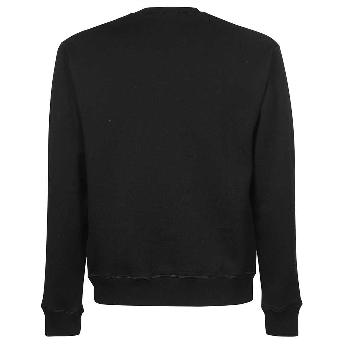 Dsquared2 Men&#39;s Graphic &quot;Brothers&quot; Print Sweatshirt Black