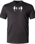 Neil Barrett Mens Mirrored Bolt T-shirt Black