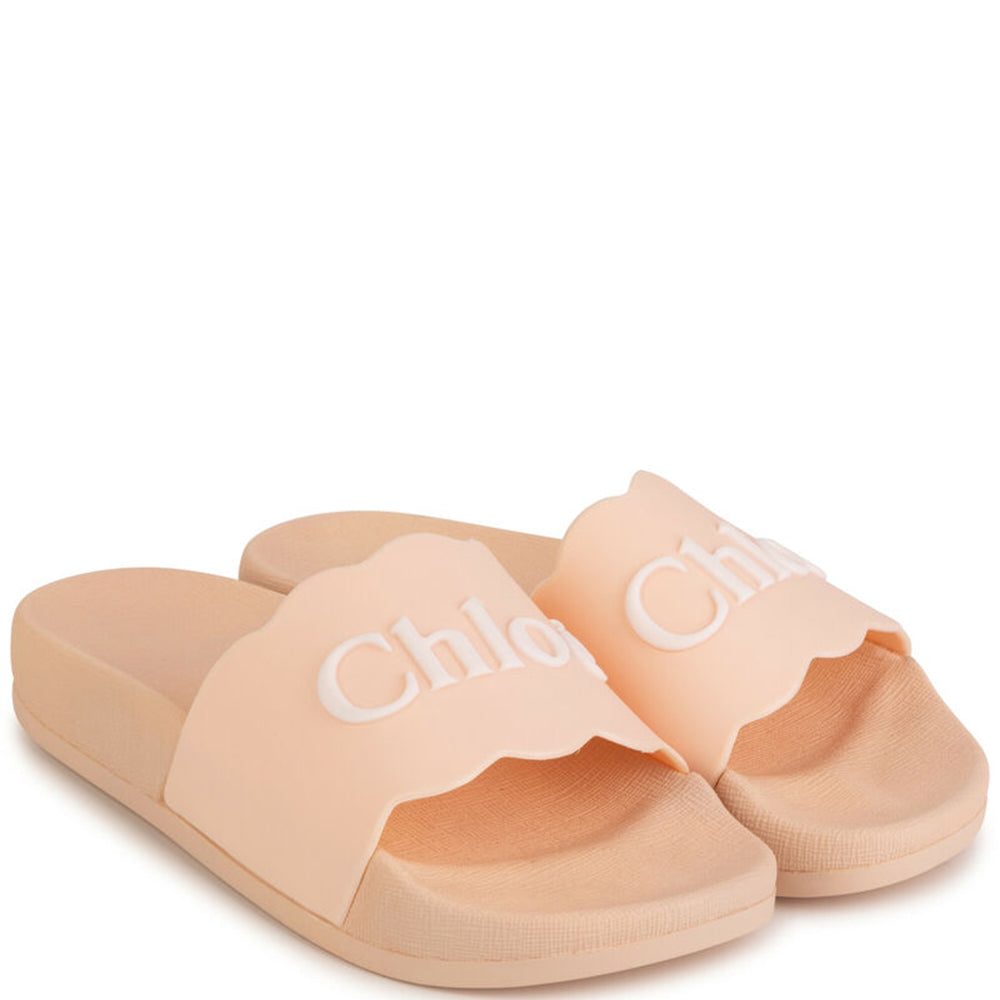 Chloe Girls Sliders Pink