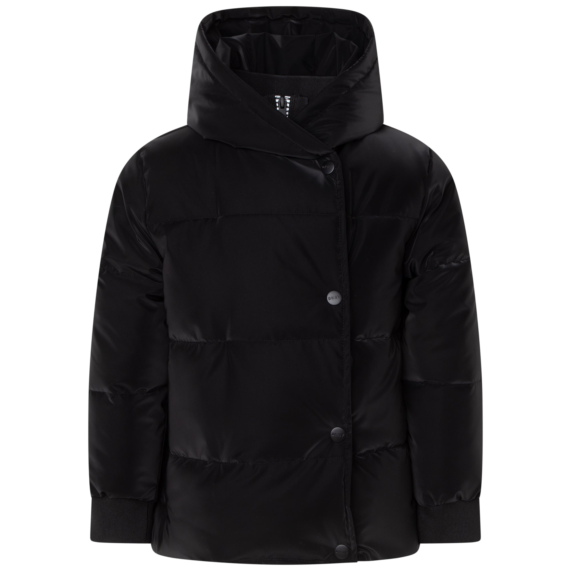 DKNY Girls Black Puffer Jacket