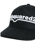Dsquared2 Boys Logo Embroidered Cap Black