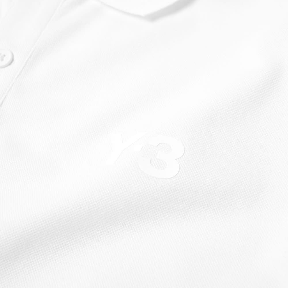 Y-3 Mens Classic Polo White