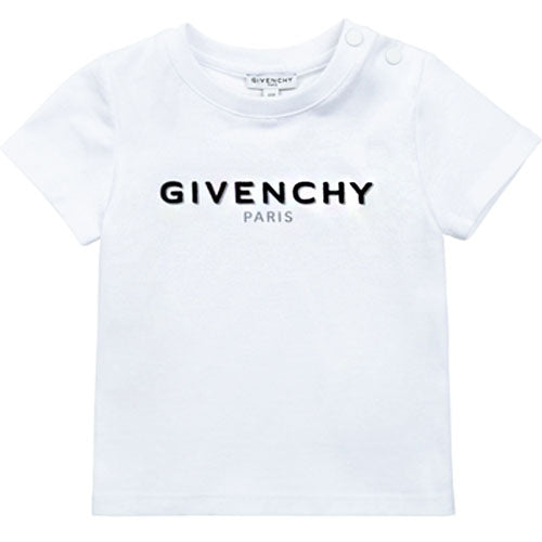 Givenchy - White Baby Boys Logo T-Shirt