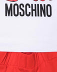 Moschino Girls T-Shirt & Shorts Set White