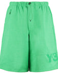 Y-3 Men's Logo Shorts Green