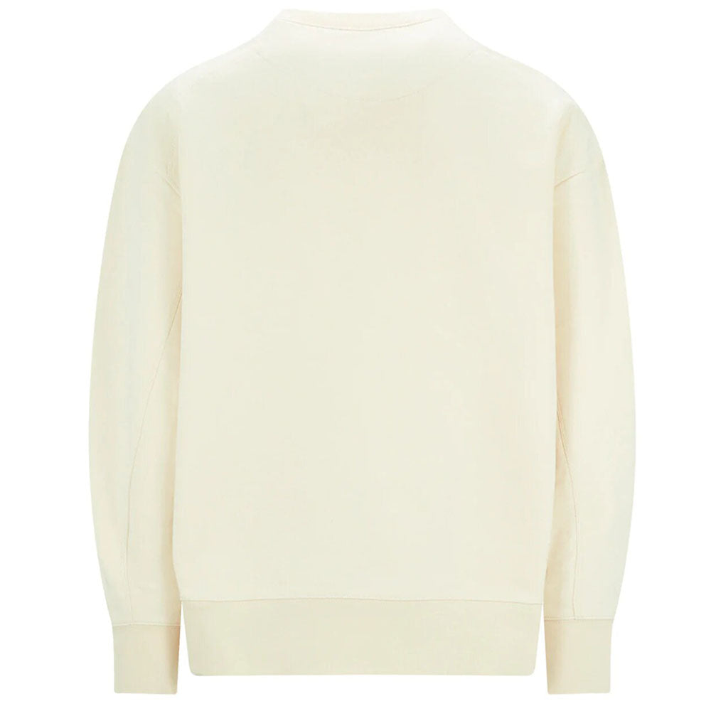 Y-3 Mens Chest Logo Sweater Cream