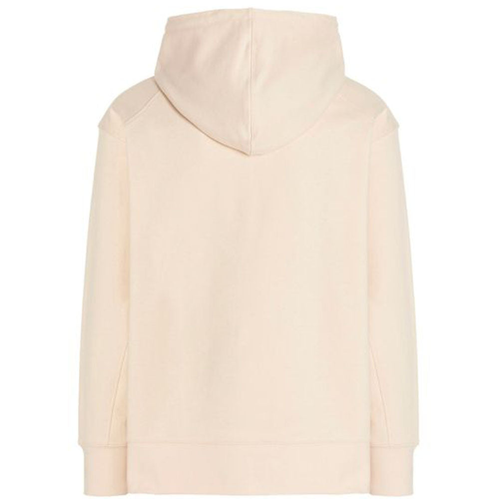 Y-3 Mens Chest Logo Hoodie Cream