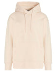 Y-3 Mens Chest Logo Hoodie Cream