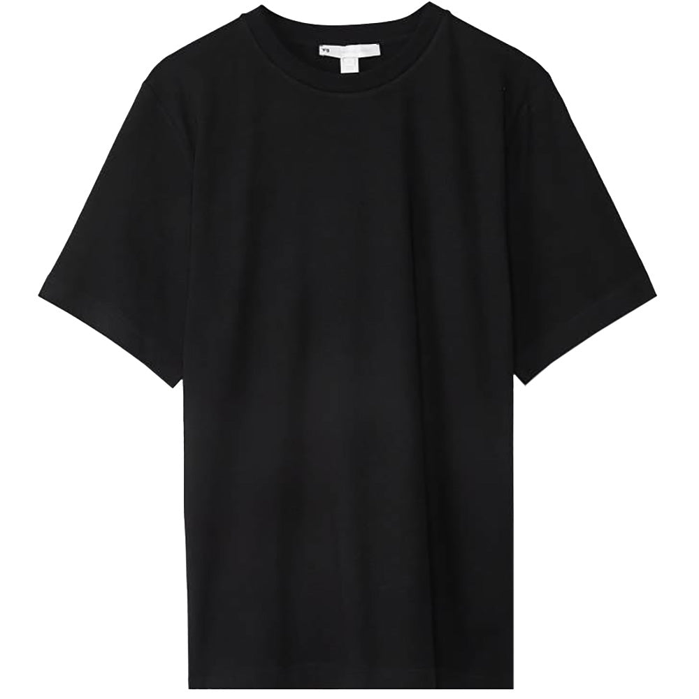 Y-3 Men&#39;s Index Short Sleeved T-Shirt Black