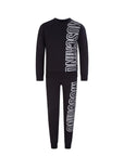 Moschino Boys Down Logo Tracksuit Black