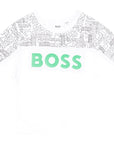 Hugo Boss Baby Boys T-shirt And Shorts Set Black