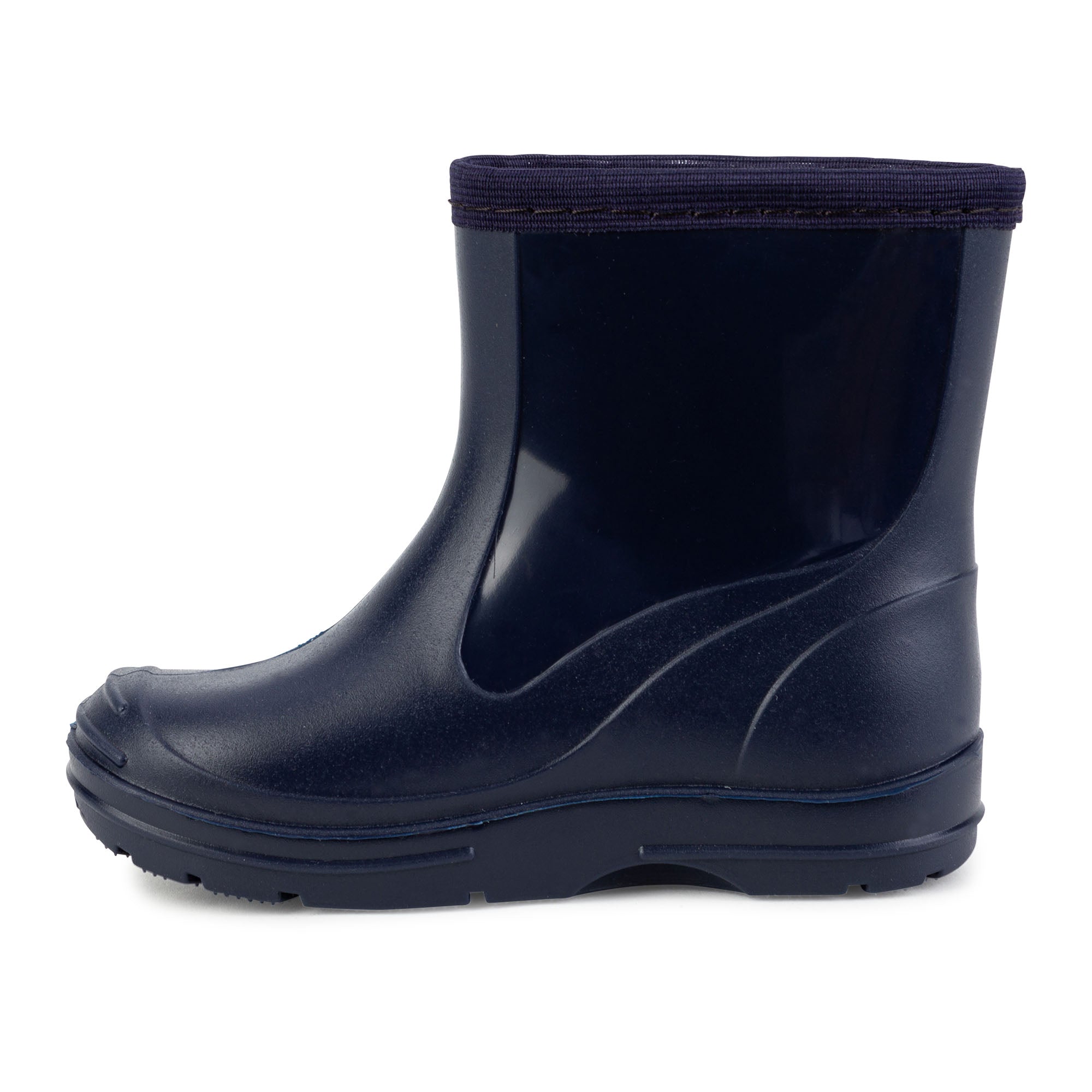 Hugo Boss Boys Navy Blue Logo Rain Boots