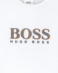 Hugo Boss Boys White T-shirt