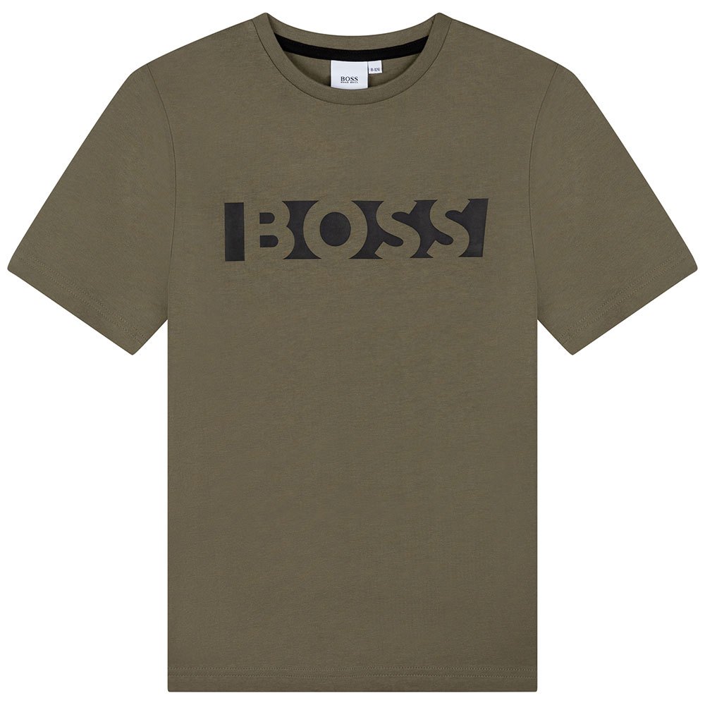 Hugo Boss Boys Logo T-shirt Green