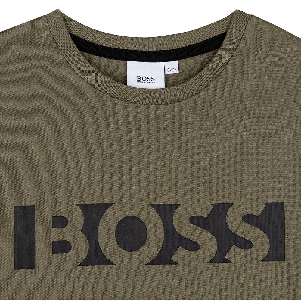 Hugo Boss Boys Logo T-shirt Green