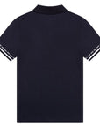 Hugo Boss Boys Logo Polo Shirt Navy