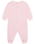 Kenzo Baby Girls Elephant Logo Romper Pink