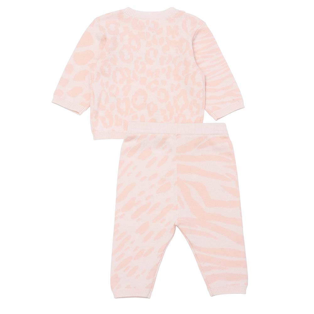 Kenzo Baby Girls Pink Tiger Tracksuit Pink