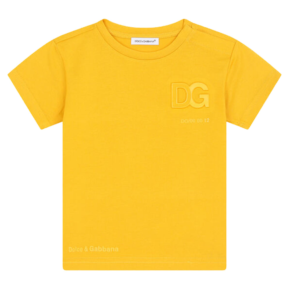 Dolce gabbana hotsell yellow t shirt