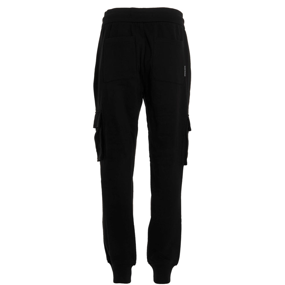 Moose Knuckles Mens Marine Park Joggers Black