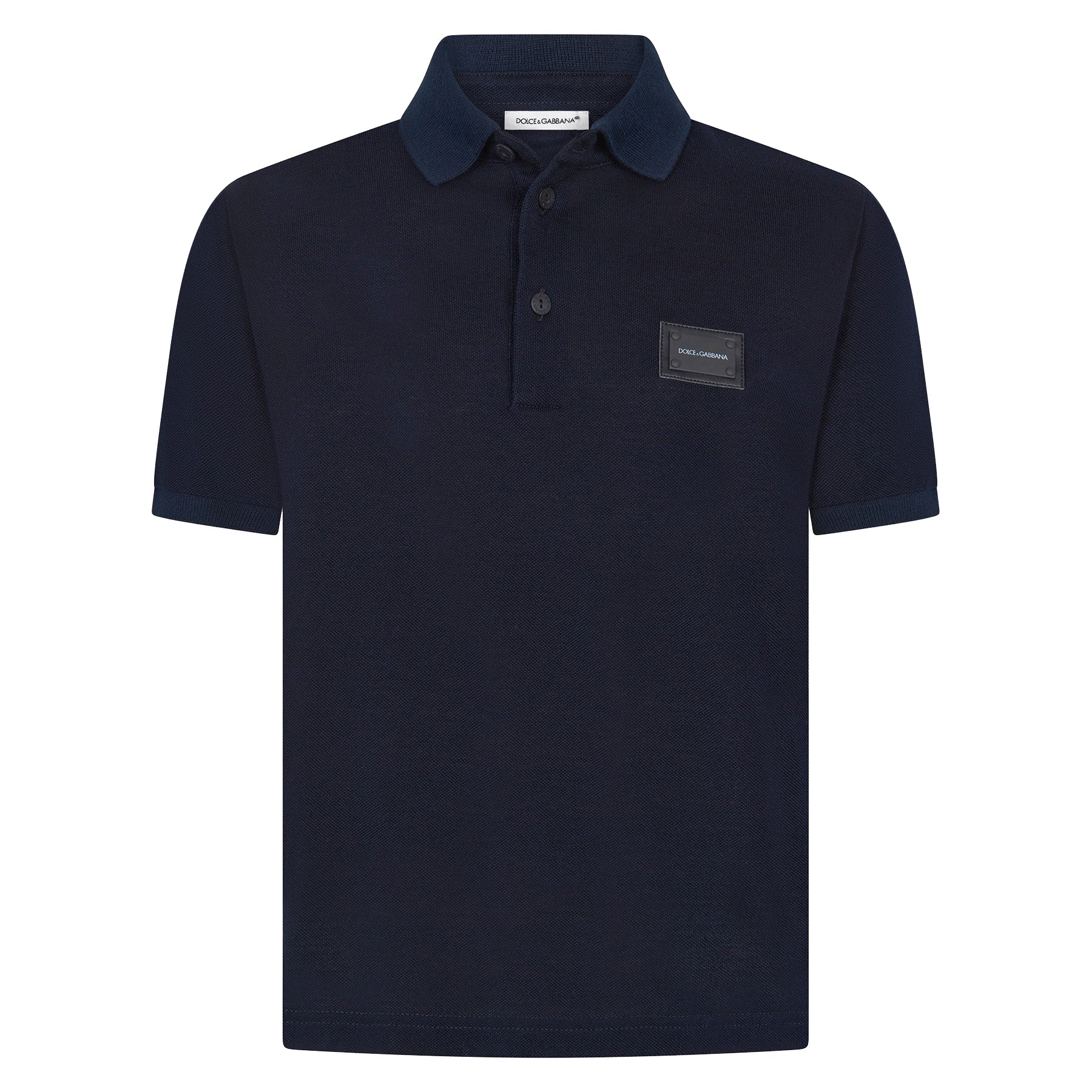 Dolce &amp; Gabbana Boys Navy Polo