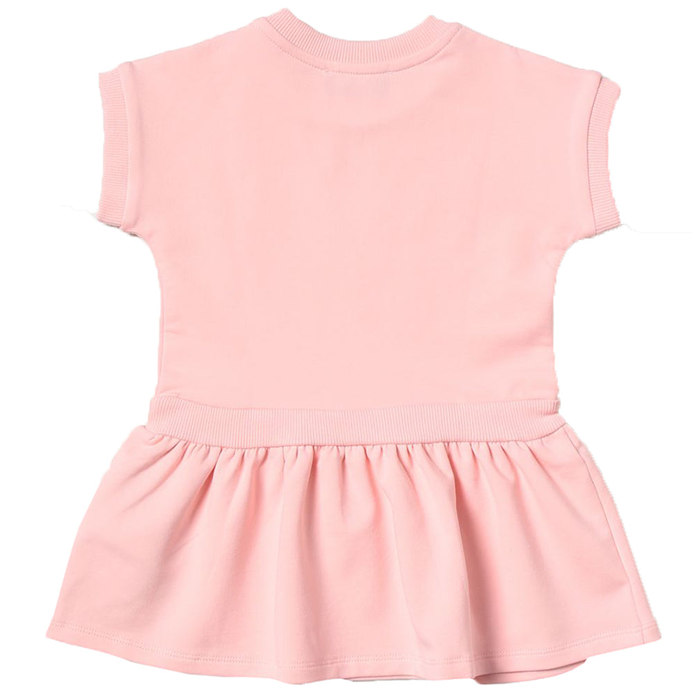 Moschino Baby Girls Teddy Sweat Dress Pink