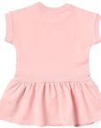 Moschino Baby Girls Teddy Sweat Dress Pink