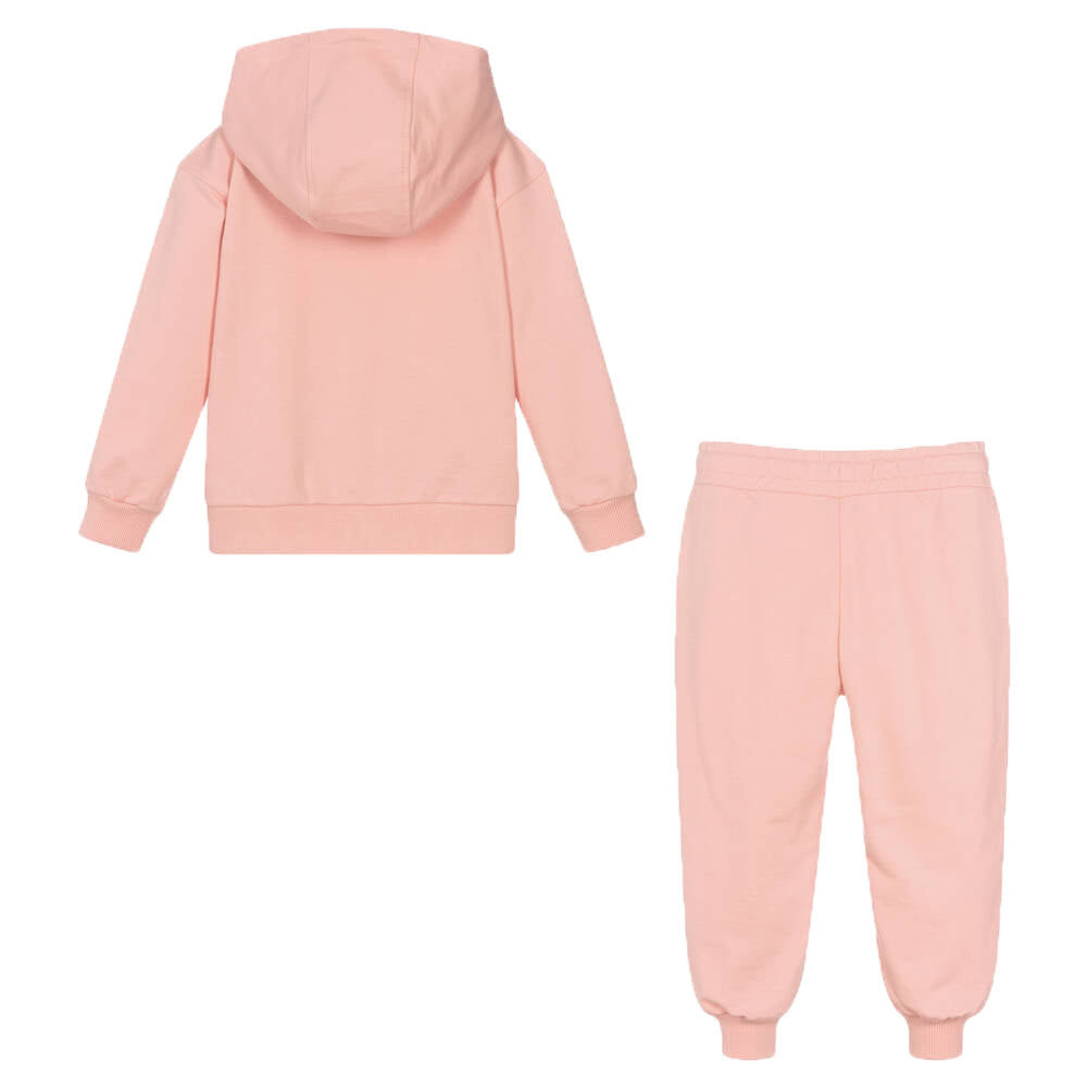 Moschino Baby Girls Teddy Bear Tracksuit Set Pink