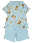 Moschino Baby Boys T-shirt & Shorts Set Blue