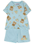 Moschino Baby Boys T-shirt & Shorts Set Blue