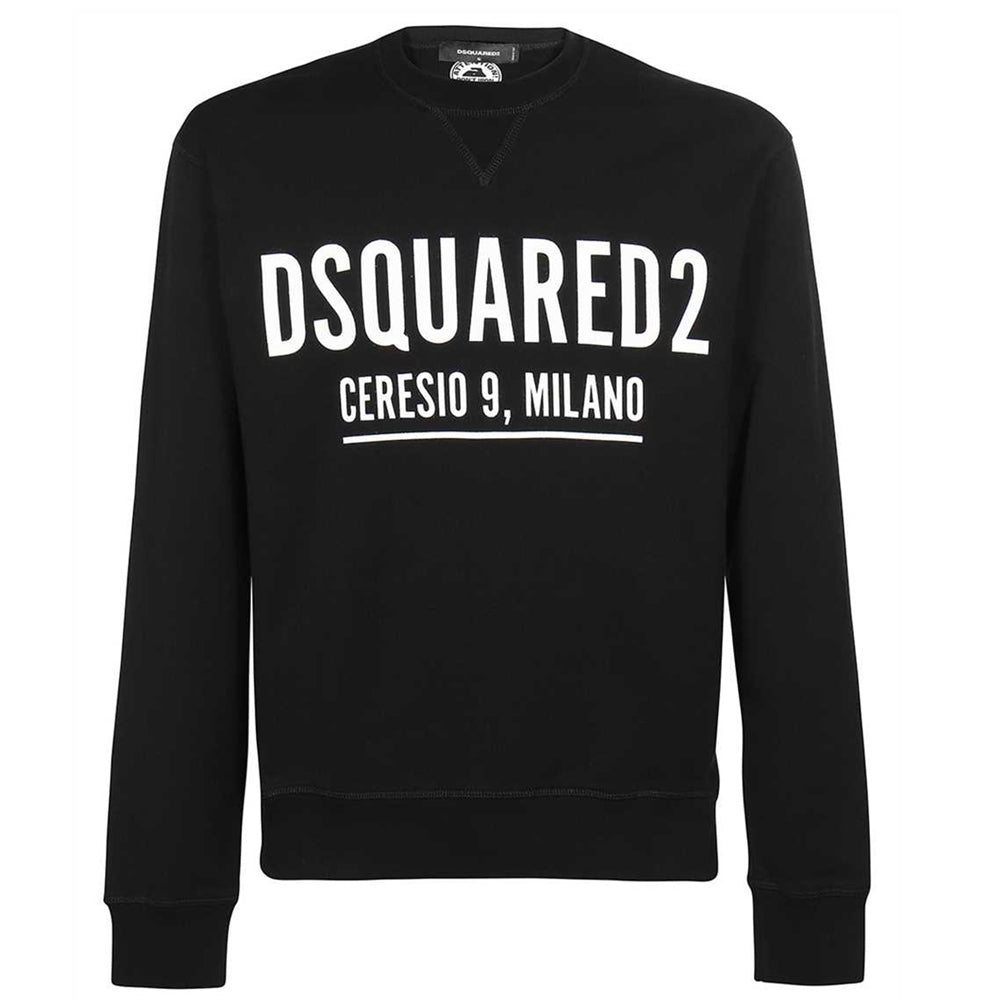 Dsquared2 Mens Ceresio Milano Sweatshirt Black
