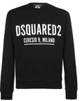 Dsquared2 Mens Ceresio Milano Sweatshirt Black