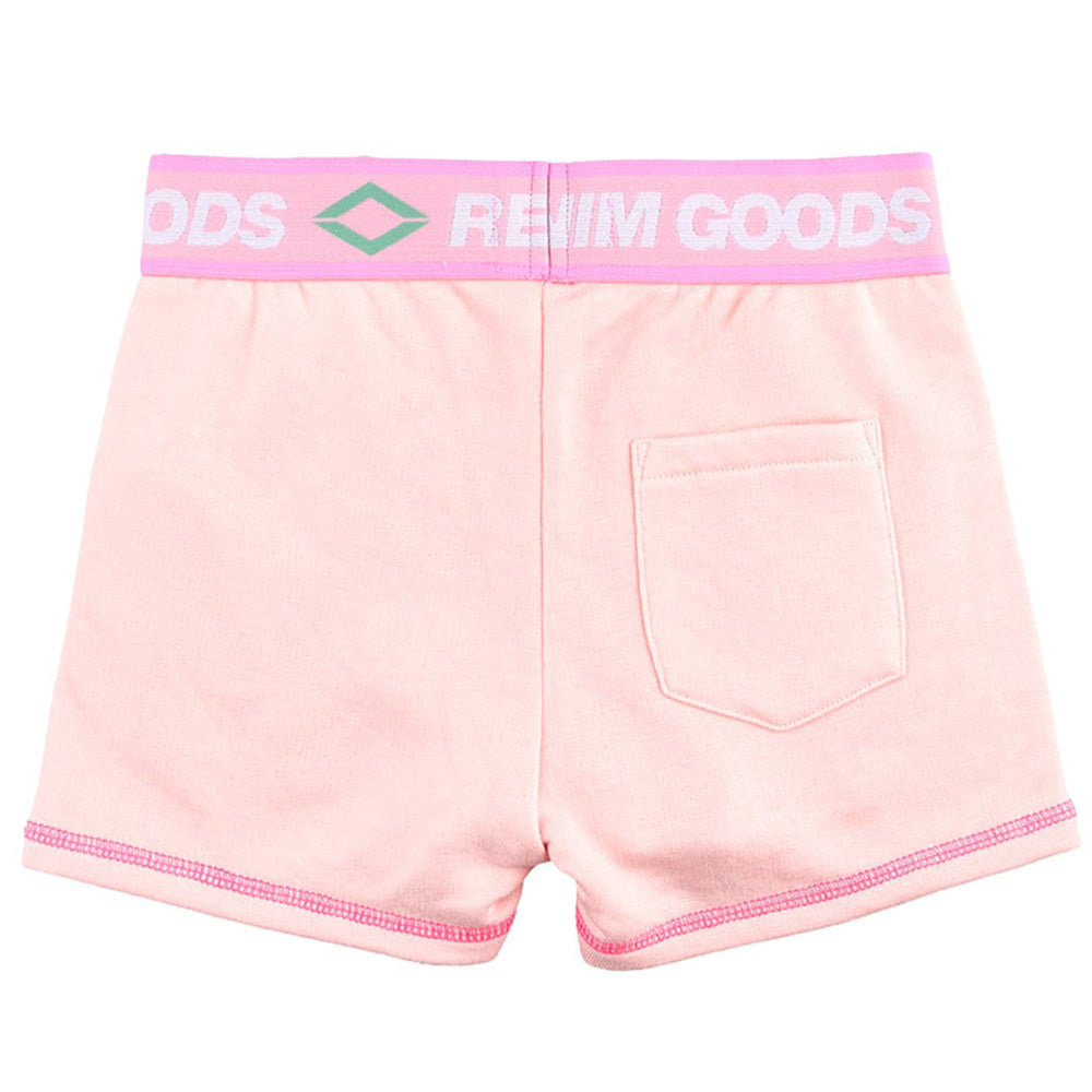 Replay Girls Wild Logo Shorts Pink