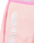 Replay Girls Wild Logo Shorts Pink