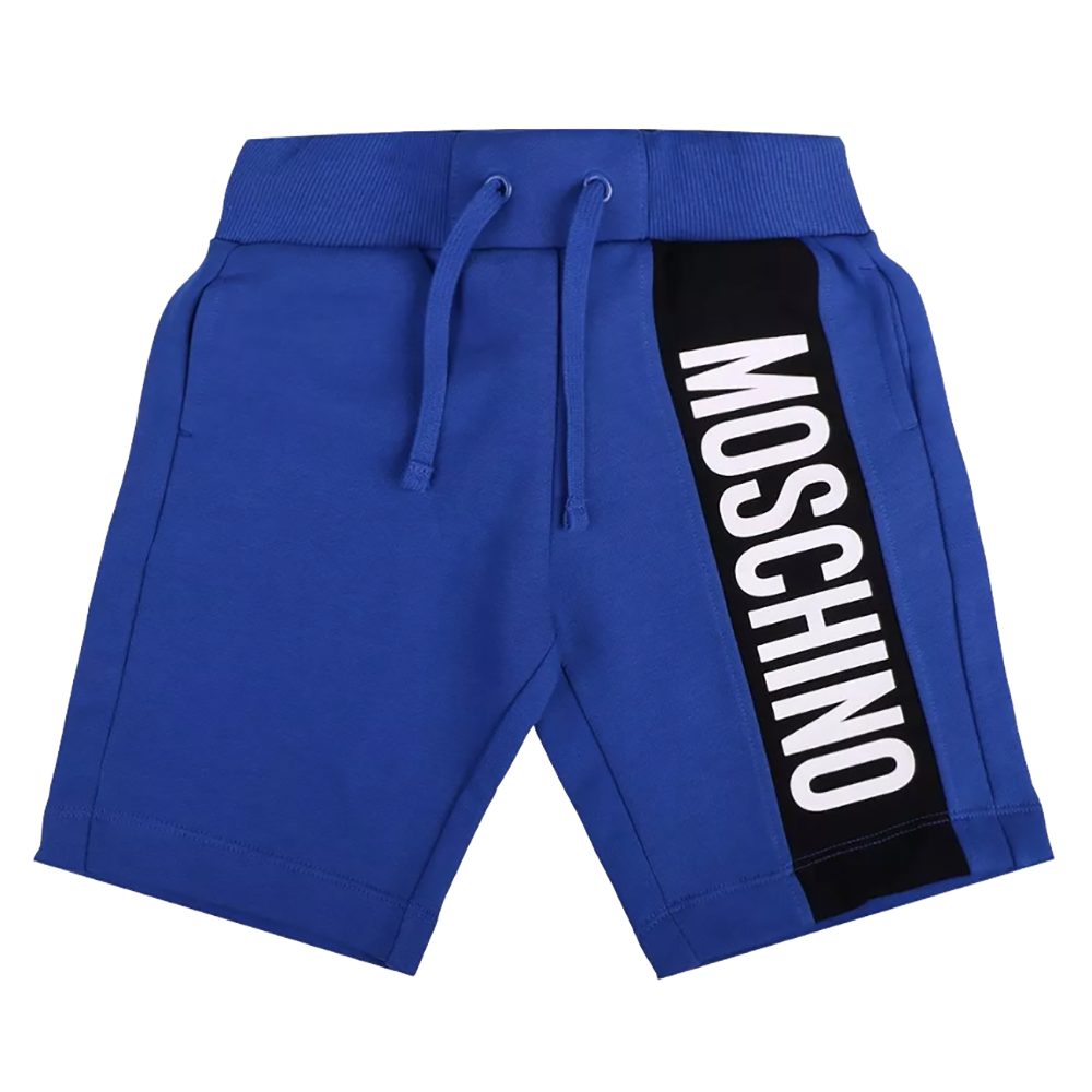 Moschino Boys T-shirt And Shorts Set Blue