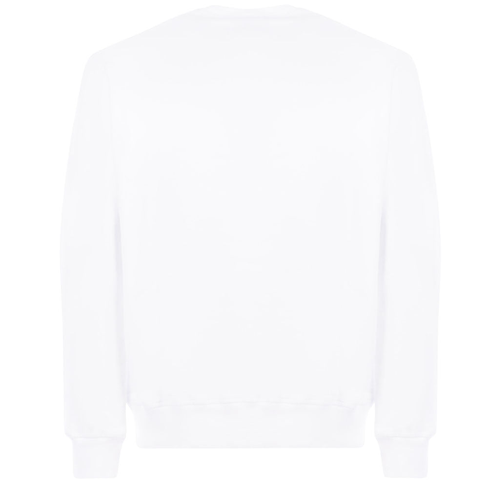 Dsquared2 Men&#39;s ICON Print Sweatshirt White