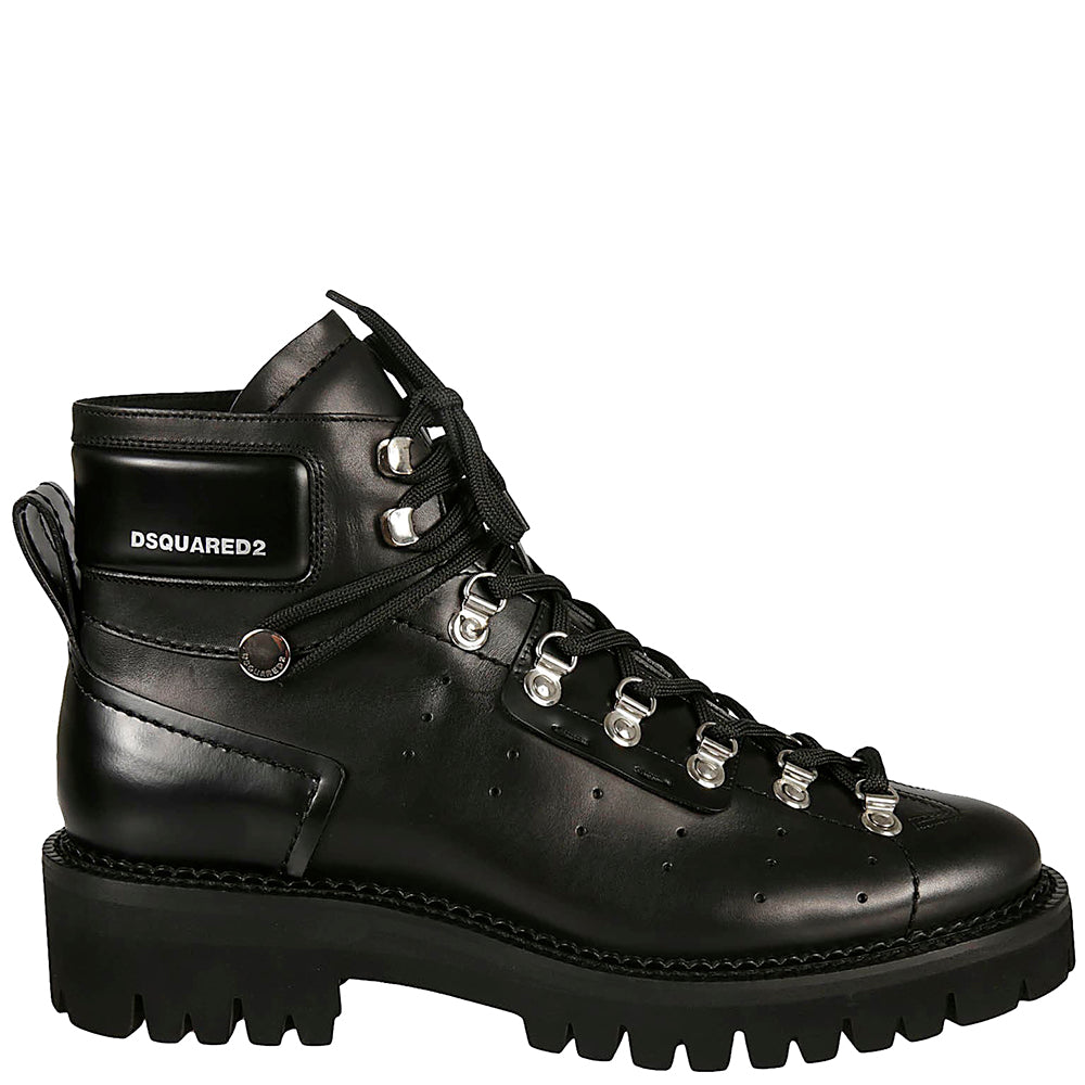 Dsquared2 Men&#39;s Hector Hiking Boots Black