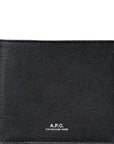 A.p.c Mens Aly Billford Wallet Black - A.p.cWallets