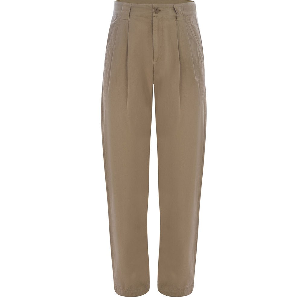 A.p.c Mens Eddy Trousers Beige - A.p.cTrousers